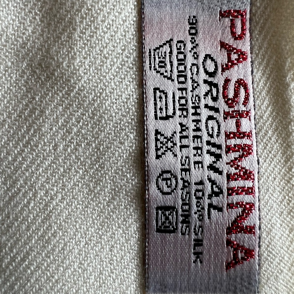 CASHMERE PASHMINA - Picture 3 of 3